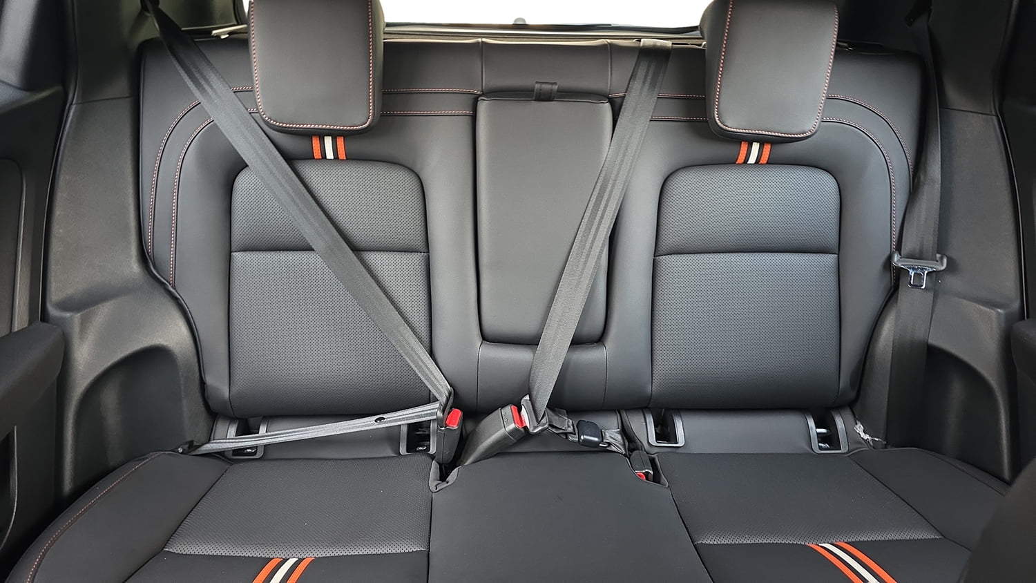 Used 2025 Tata Altroz Racer R2 Petrol Manual interior REAR SEAT CONDITION VIEW