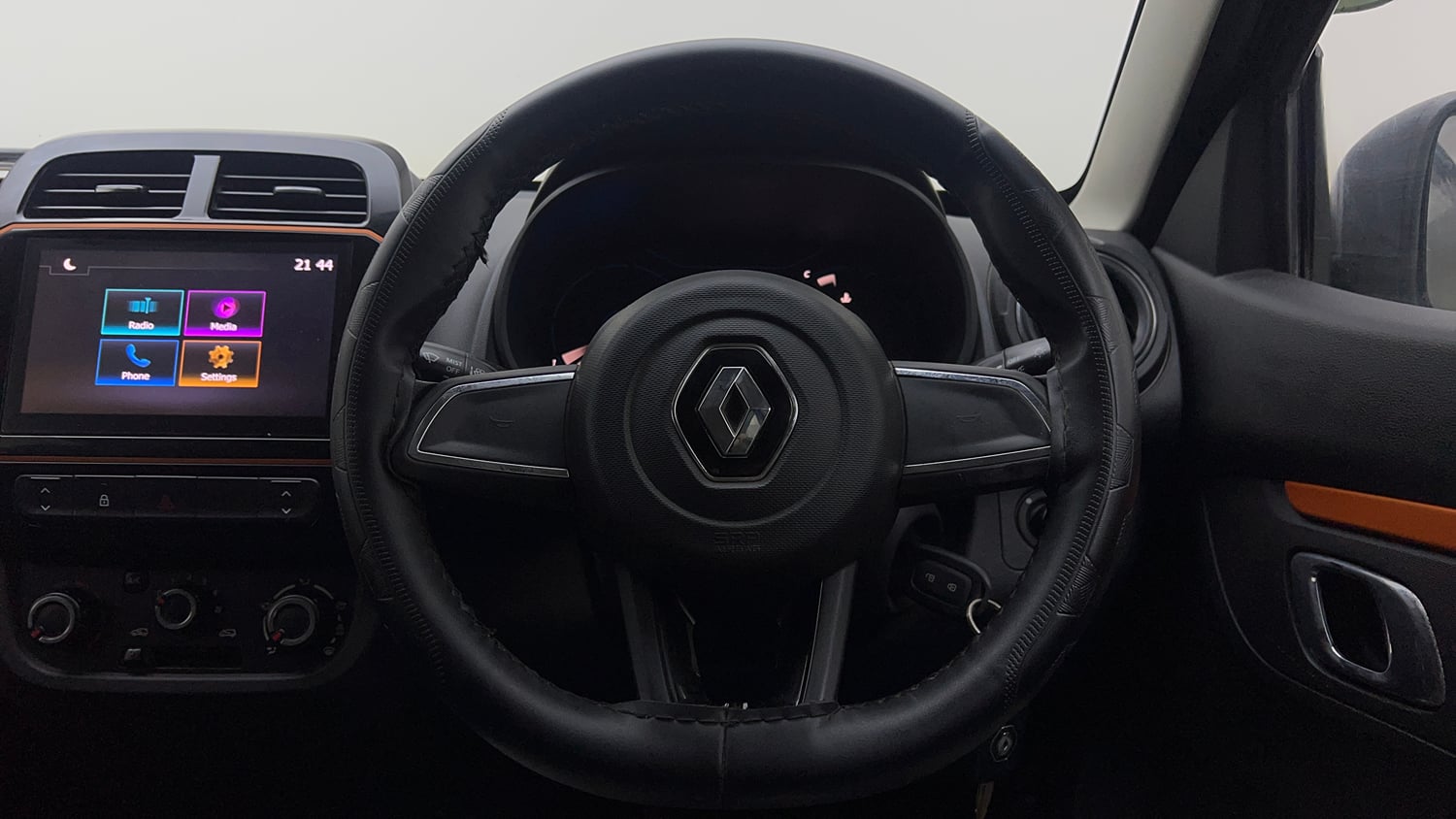 Used 2022 Renault Kwid CLIMBER 1.0 (O) Petrol Manual interior STEERING VIEW