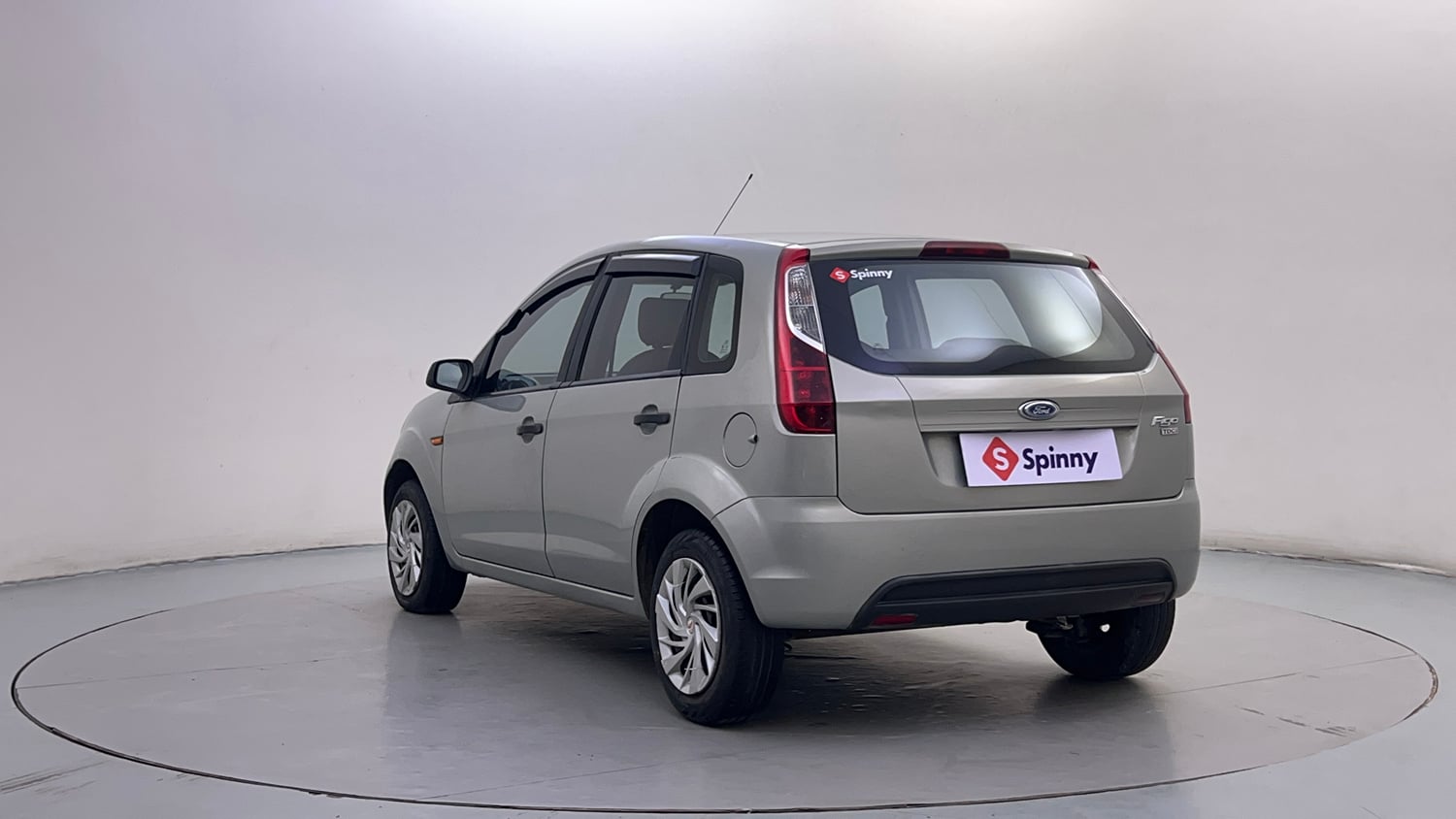 Used 2012 Ford Figo Duratorq Diesel EXI 1.4 Diesel Manual exterior LEFT REAR CORNER VIEW