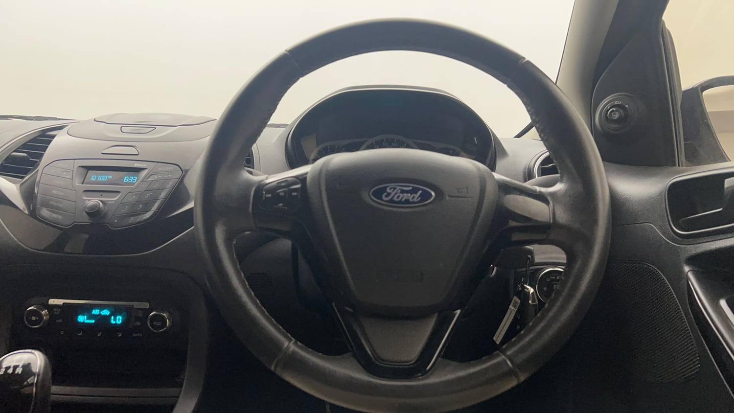 Used 2017 Ford Figo Aspire Titanium 1.2 Ti-VCT Sports Edition Petrol Manual interior STEERING VIEW