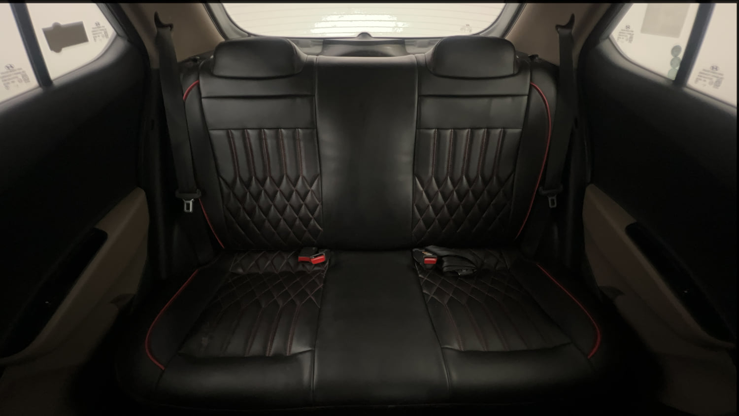 Used 2019 Hyundai Grand i10 Sportz 1.2 Kappa VTVT CNG (Outside Fitted) Cng Manual interior REAR SEAT CONDITION VIEW