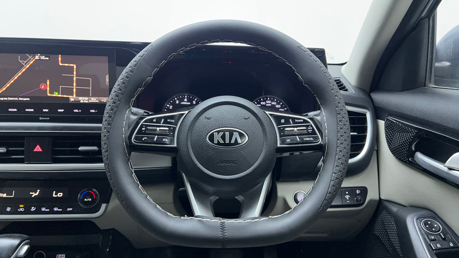 Used 2020 kia Seltos HTX IVT 1.5 Petrol Automatic interior STEERING VIEW