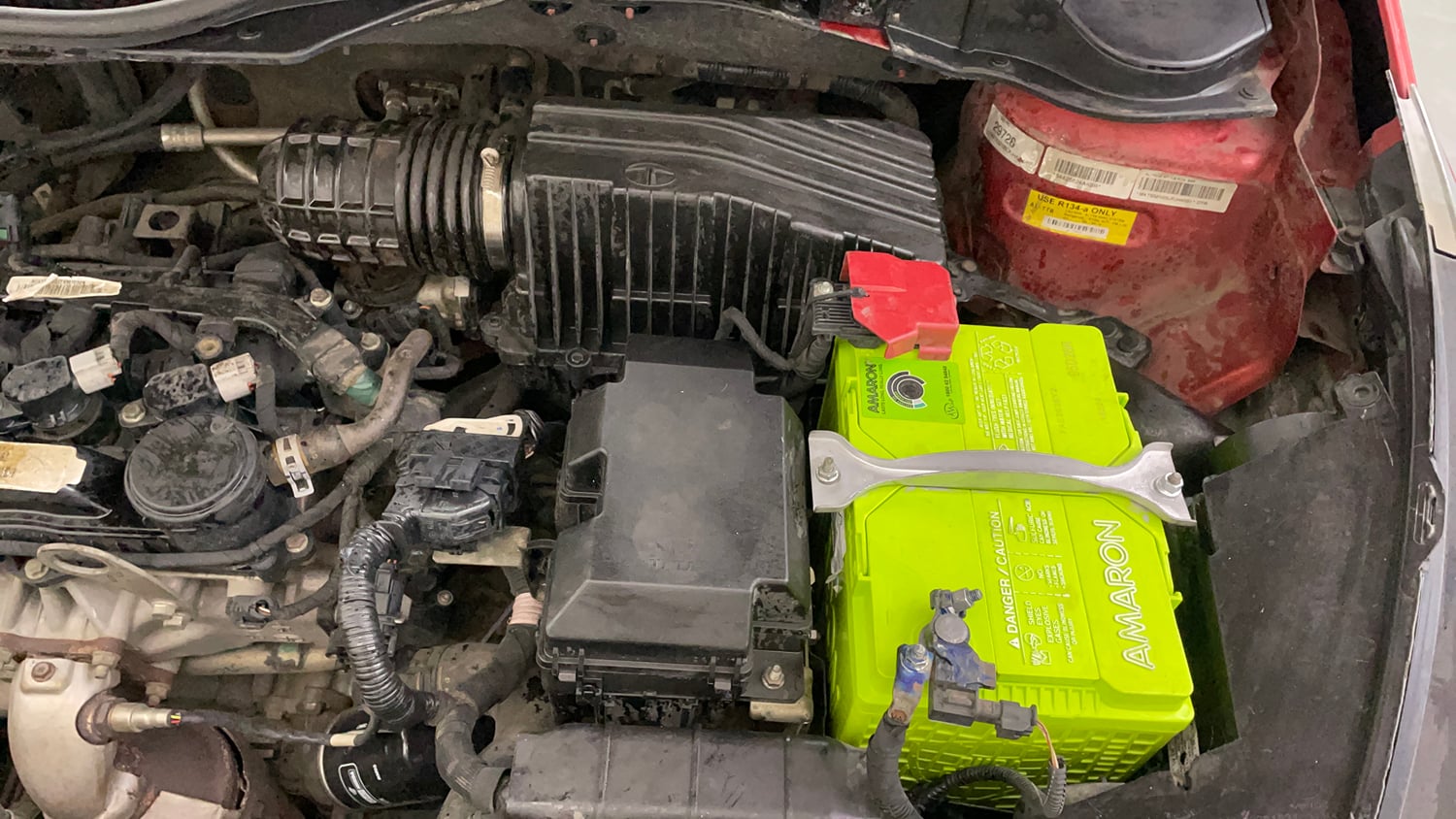 Used 2020 Tata Altroz XT Petrol Petrol Manual engine ENGINE LEFT SIDE VIEW