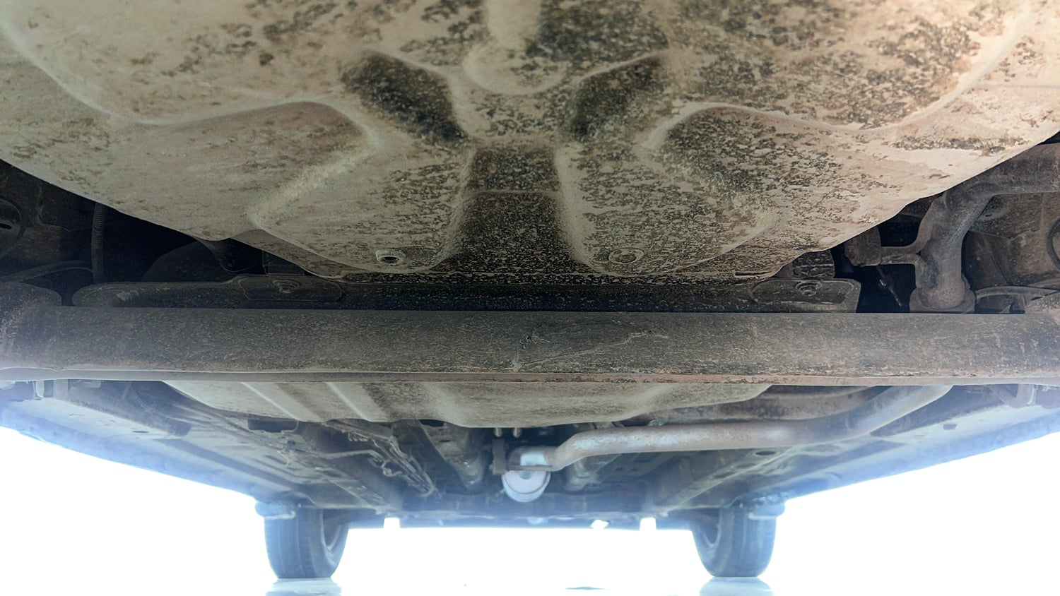 Used 2022 Tata Punch Pure MT Petrol + CNG(Outside Fitted) Cng Manual extra REAR UNDERBODY VIEW (TAKEN FROM REAR)