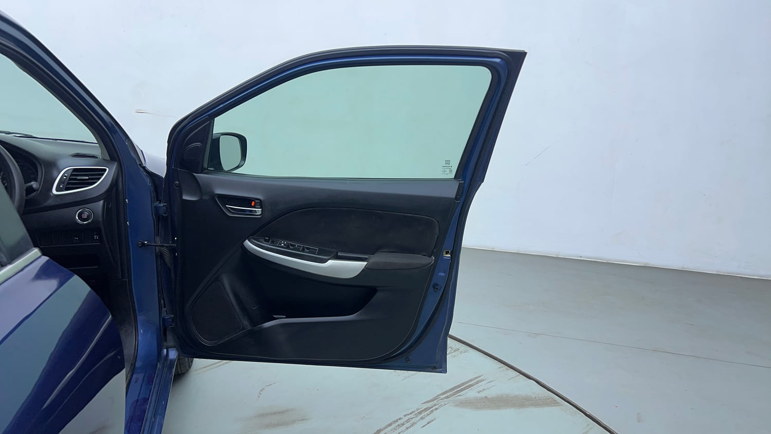 Used 2016 Maruti Suzuki Baleno Zeta 1.2 AT Petrol Automatic interior RIGHT FRONT DOOR OPEN VIEW