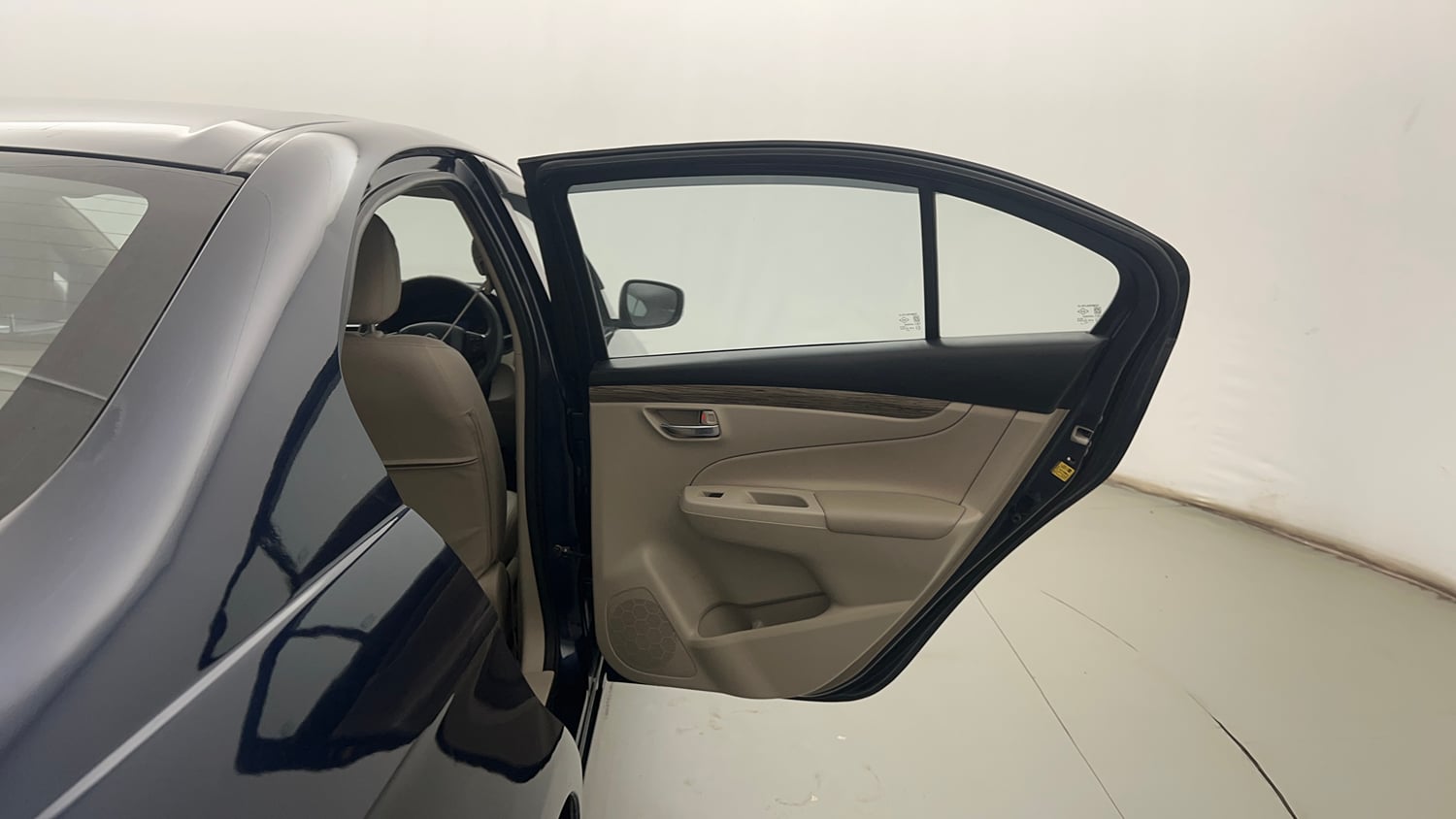 Used 2022 Maruti Suzuki Ciaz Delta 1.5 Petrol Manual interior RIGHT REAR DOOR OPEN VIEW