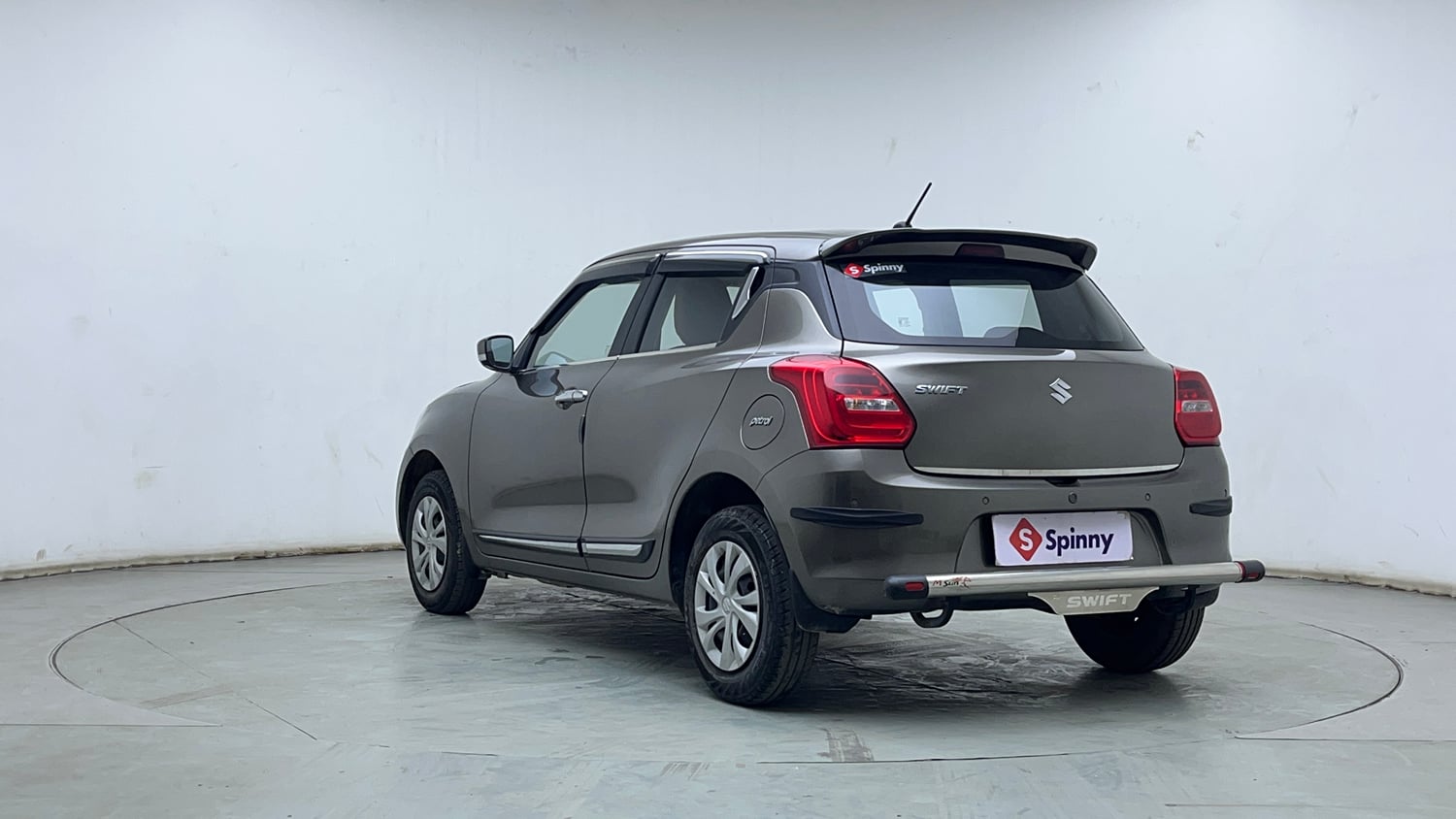 Used 2022 Maruti Suzuki Swift VXi Petrol Manual exterior LEFT REAR CORNER VIEW
