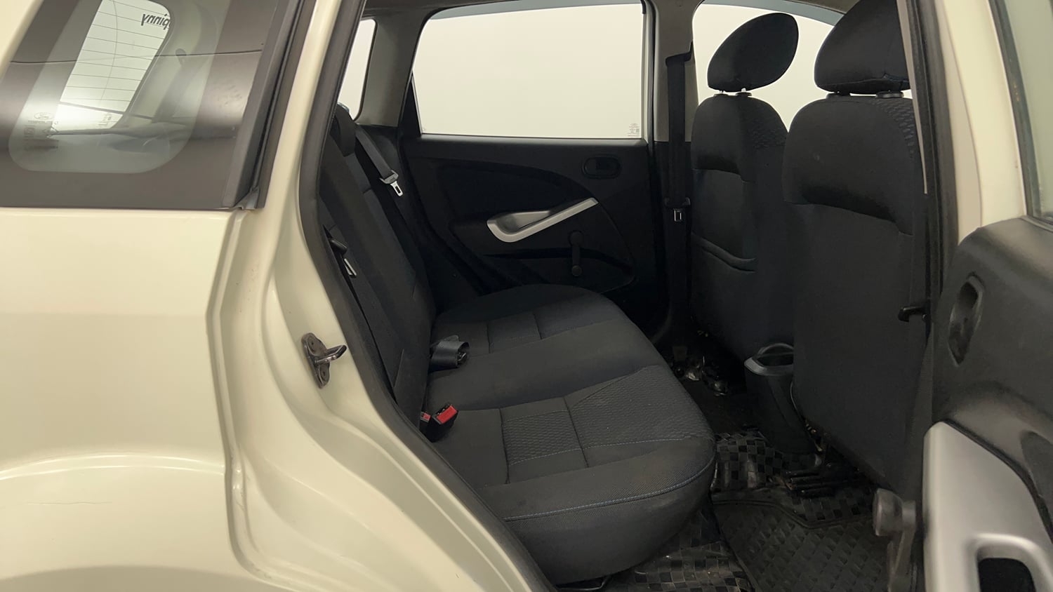 Used 2014 Ford Figo Duratec Petrol Titanium 1.2 Petrol Manual interior RIGHT SIDE REAR DOOR CABIN VIEW