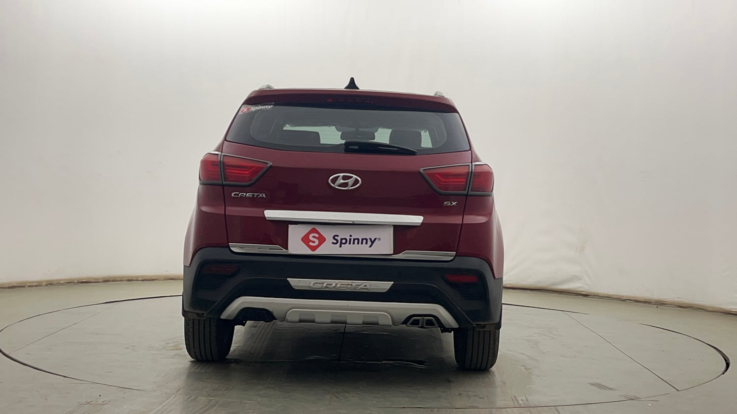 Used 2019 Hyundai Creta SX 1.6 (O) Petrol Petrol Manual exterior BACK VIEW
