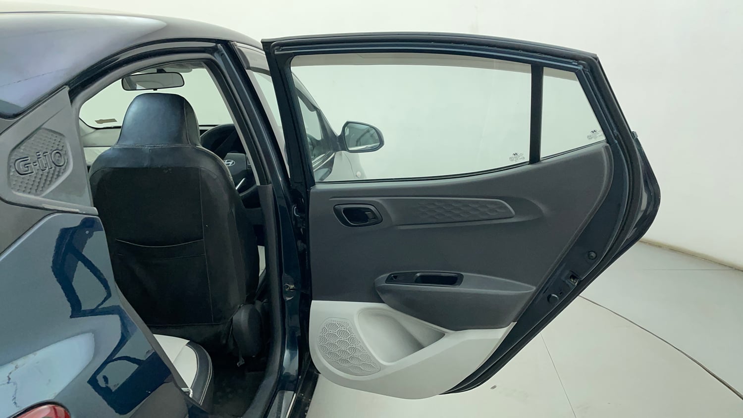 Used 2024 Hyundai Grand i10 Nios Corporate1.2 Kappa Petrol Manual interior RIGHT REAR DOOR OPEN VIEW
