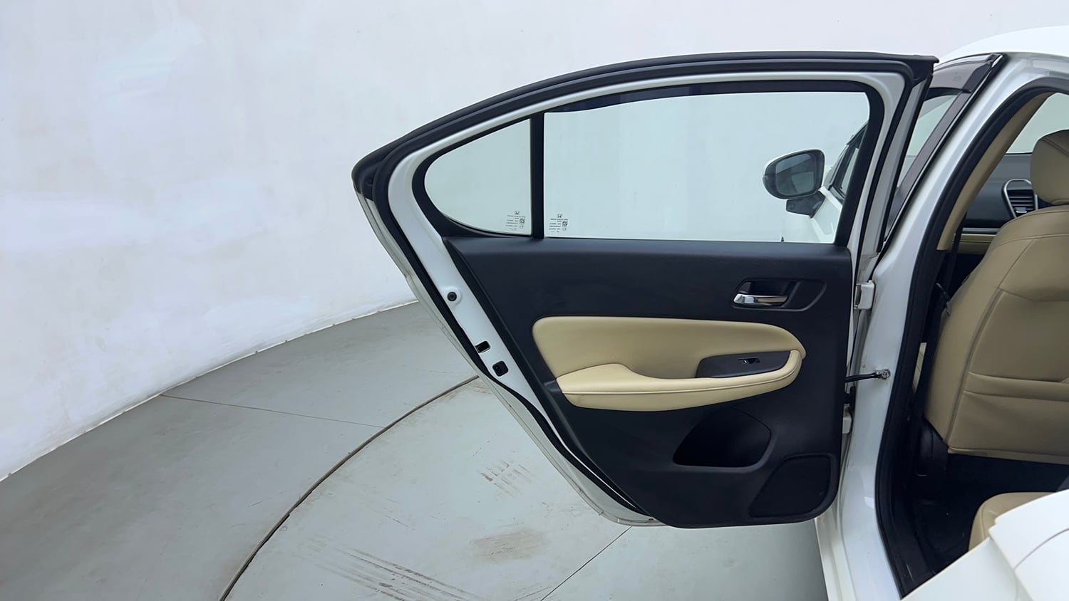 Used 2021 Honda City ZX CVT Petrol Petrol Automatic interior LEFT REAR DOOR OPEN VIEW