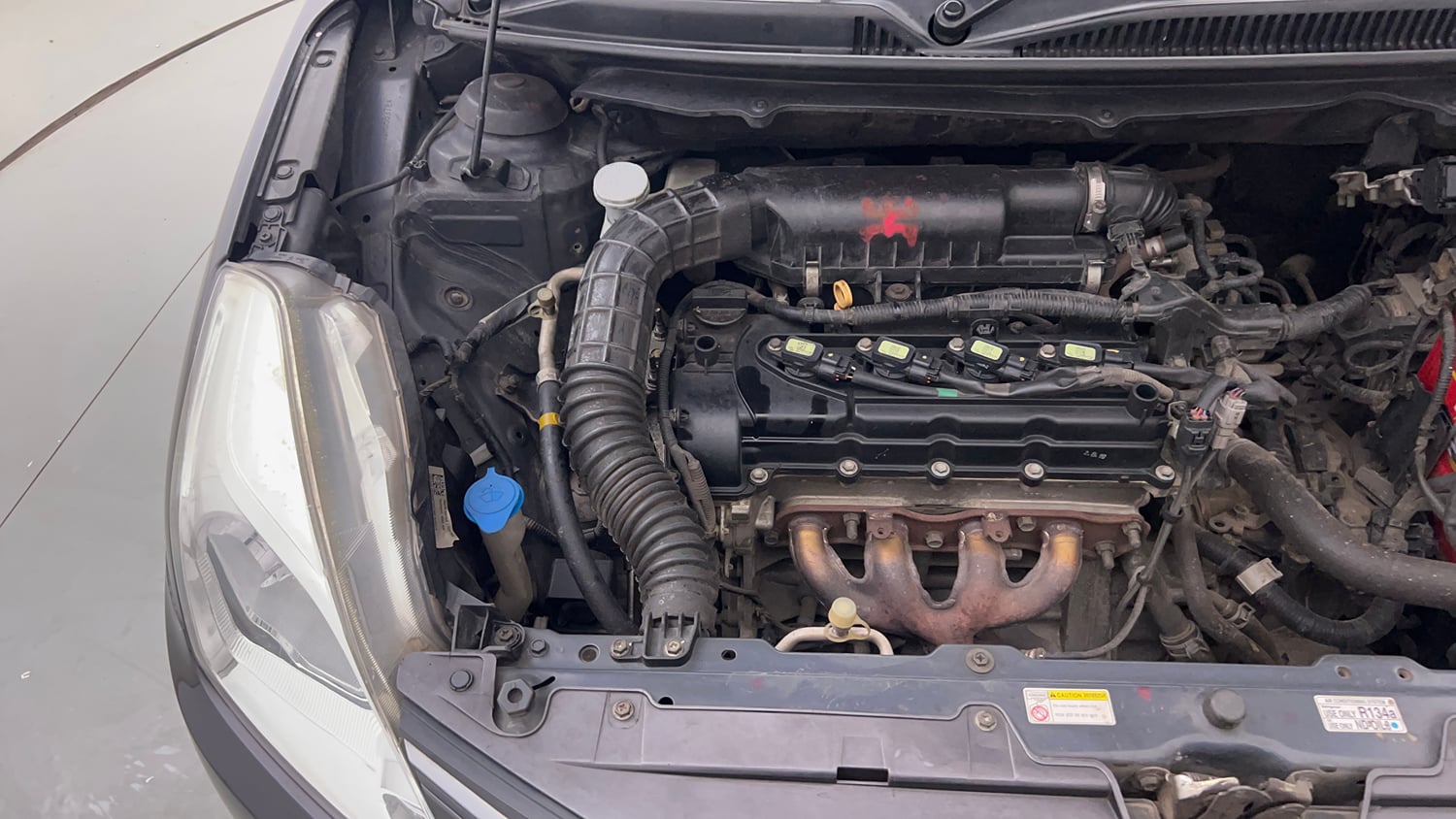Used 2018 Maruti Suzuki Baleno Zeta 1.2 AT Petrol Automatic engine ENGINE RIGHT SIDE VIEW
