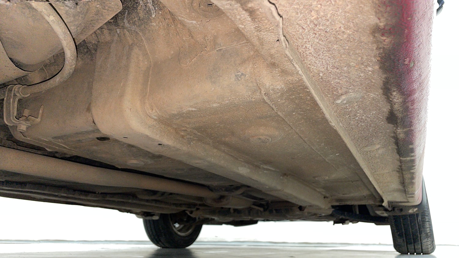 Used 2017 Hyundai Xcent SX 1.1 CRDi Diesel Manual extra REAR RIGHT UNDERBODY VIEW