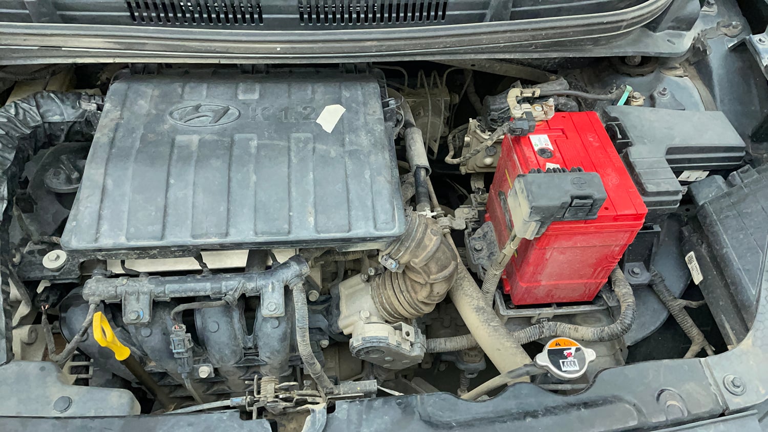 Used 2024 Hyundai Grand i10 Nios Corporate1.2 Kappa Petrol Manual engine ENGINE LEFT SIDE VIEW