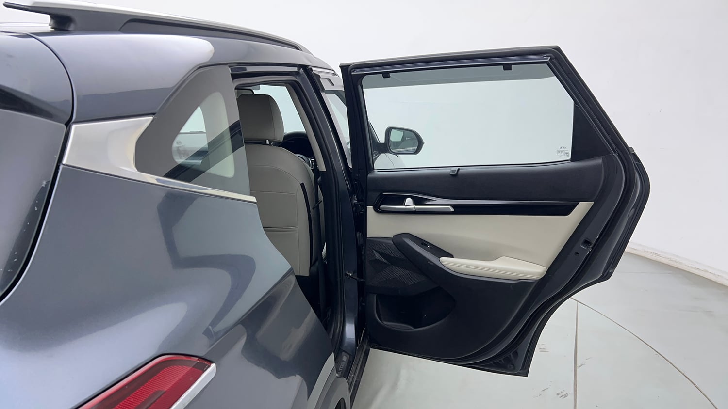 Used 2020 kia Seltos HTX IVT 1.5 Petrol Automatic interior RIGHT REAR DOOR OPEN VIEW