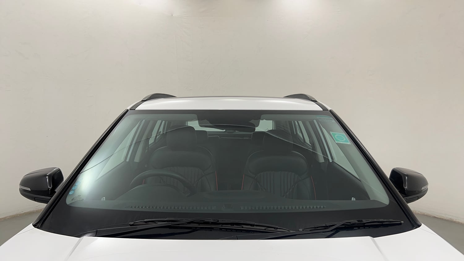 Used 2024 Hyundai Creta S Plus 1.5 Petrol Knight Petrol Manual exterior FRONT WINDSHIELD VIEW