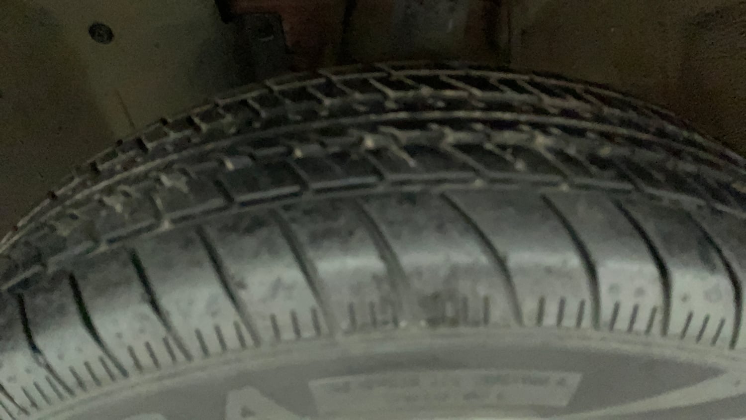 Used 2019 Nissan Micra Active XL Petrol Manual tyres LEFT FRONT TYRE TREAD VIEW
