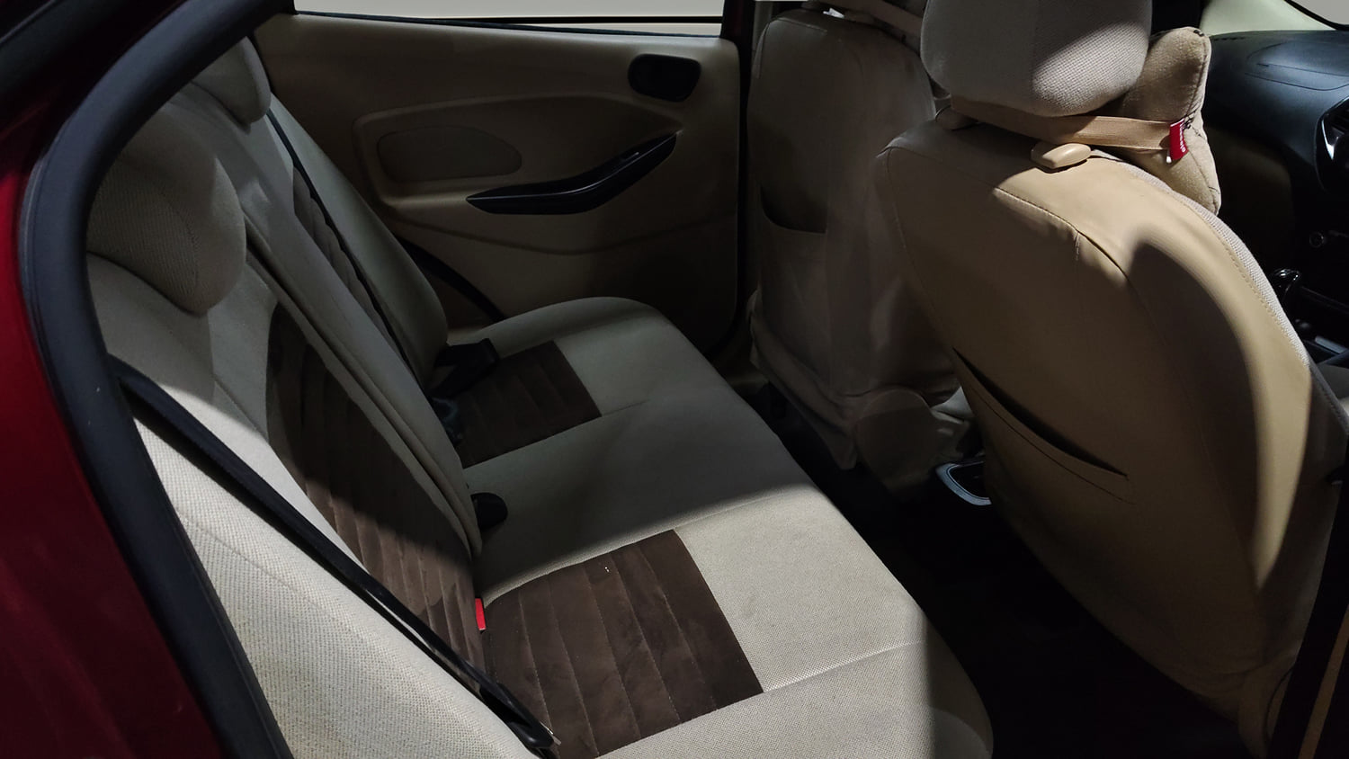 Used 2016 Ford Figo Aspire Titanium 1.2 Ti-VCT Petrol Manual interior RIGHT SIDE REAR DOOR CABIN VIEW