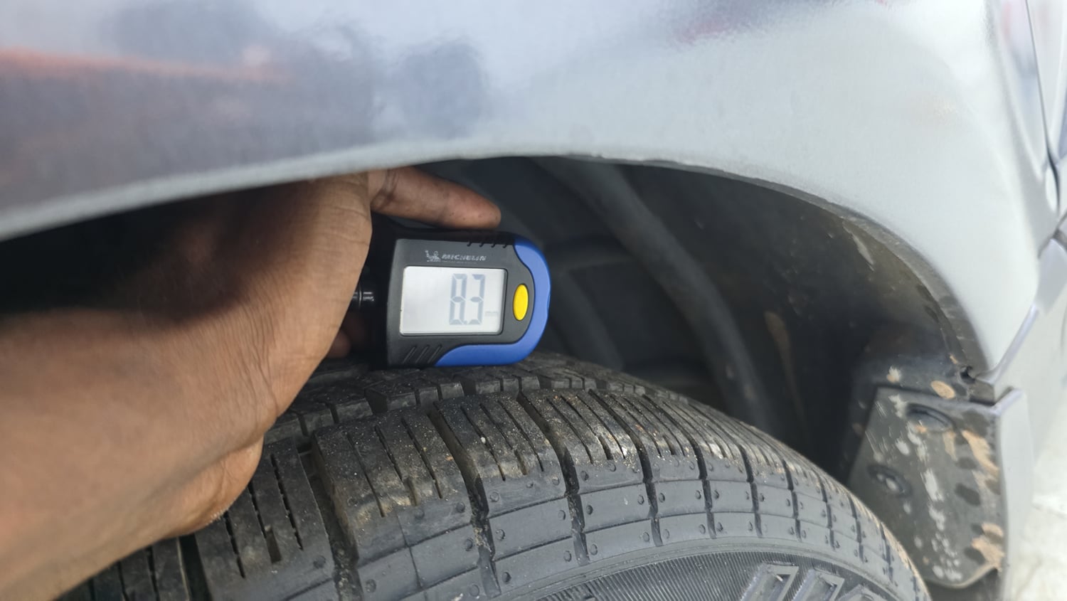 Used 2015 Ford EcoSport Titanium 1.5 TDCi Diesel Manual tyres LEFT FRONT TYRE TREAD VIEW