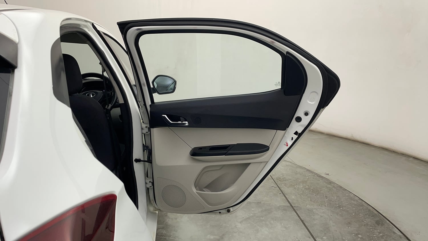 Used 2023 Tata Tiago XZ Plus Petrol Manual interior RIGHT REAR DOOR OPEN VIEW