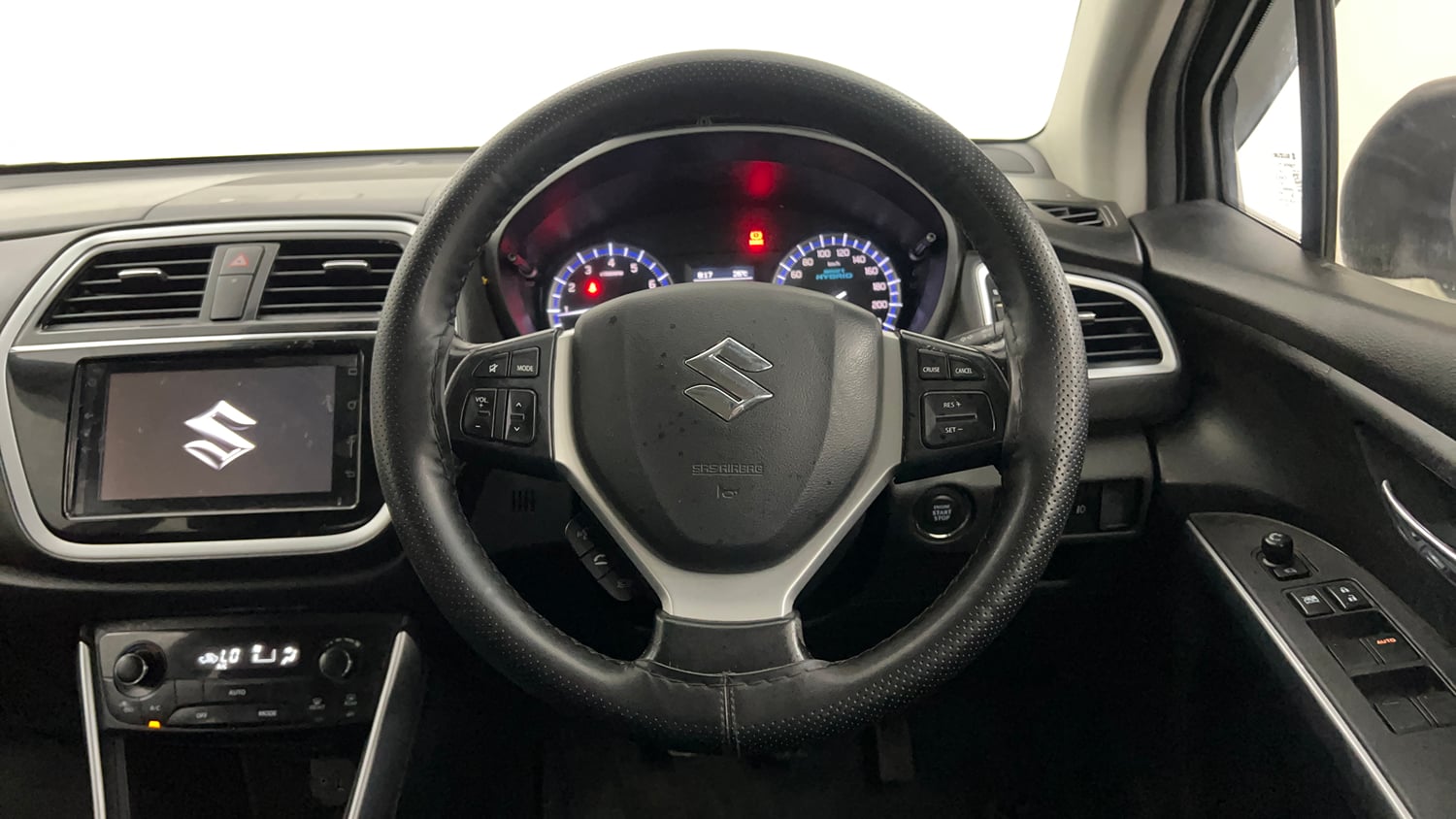 Used 2021 Maruti Suzuki S-Cross Alpha Petrol Manual interior STEERING VIEW