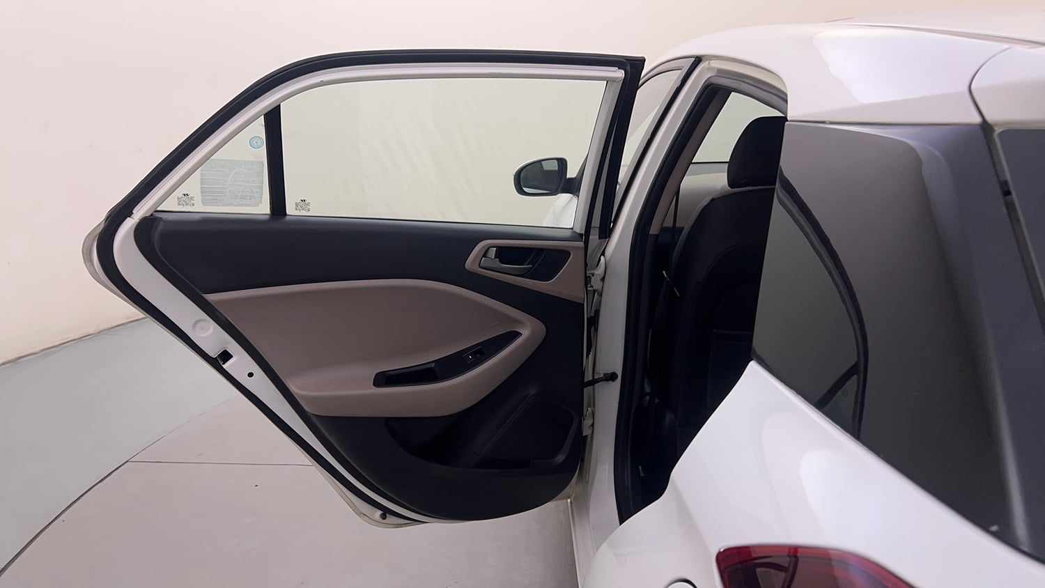 Used 2018 Hyundai Elite i20 Asta 1.2 AT Petrol Automatic interior LEFT REAR DOOR OPEN VIEW