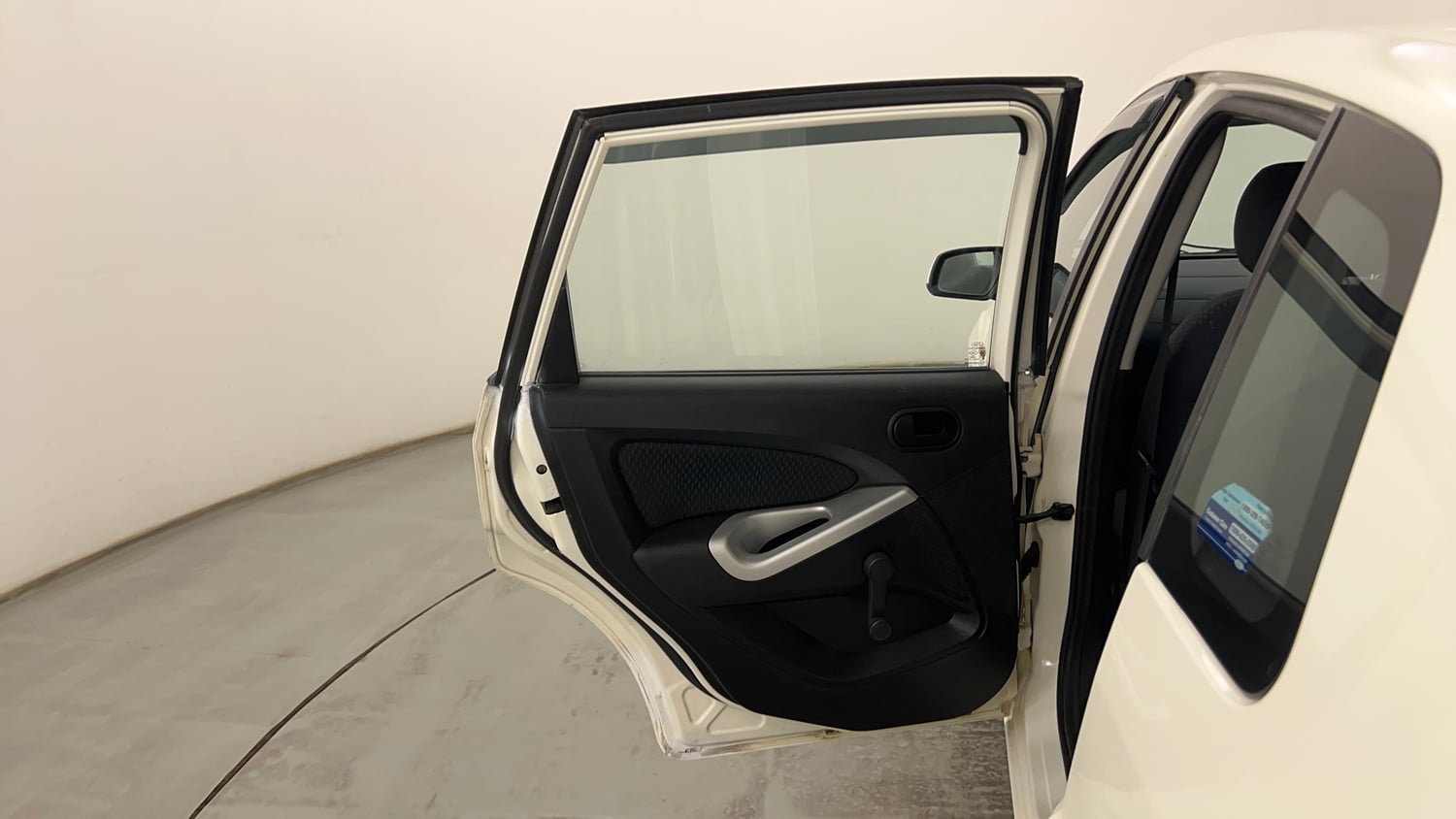 Used 2014 Ford Figo Duratec Petrol Titanium 1.2 Petrol Manual interior LEFT REAR DOOR OPEN VIEW