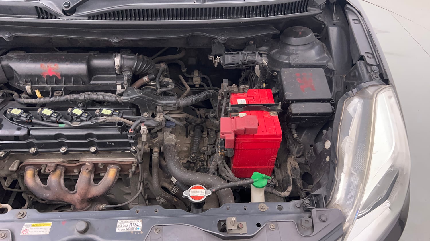 Used 2018 Maruti Suzuki Baleno Zeta 1.2 AT Petrol Automatic engine ENGINE LEFT SIDE VIEW