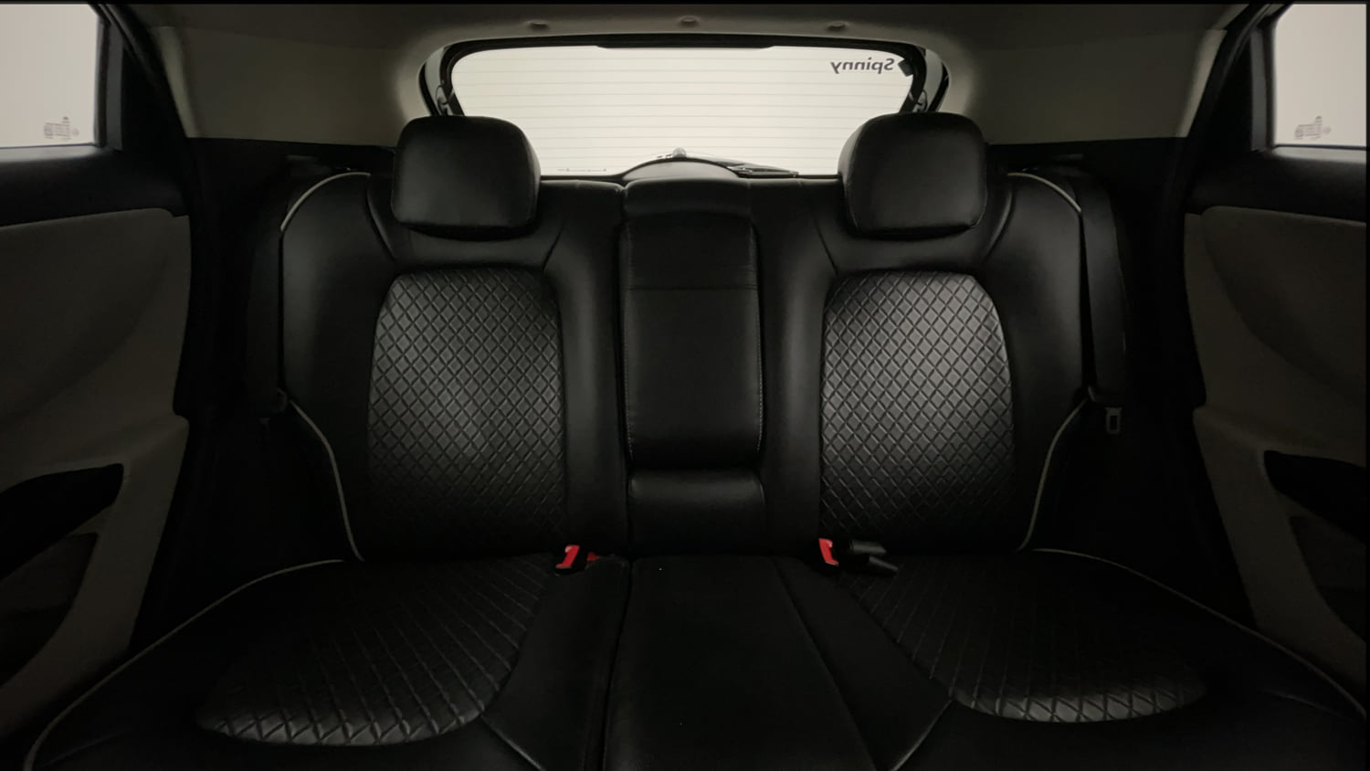 Used 2021 Tata Nexon XZ Plus Petrol Manual interior REAR SEAT CONDITION VIEW