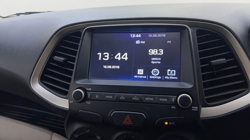 Used 2021 Hyundai Santro Sportz Petrol Manual top_features Touch screen infotainment system