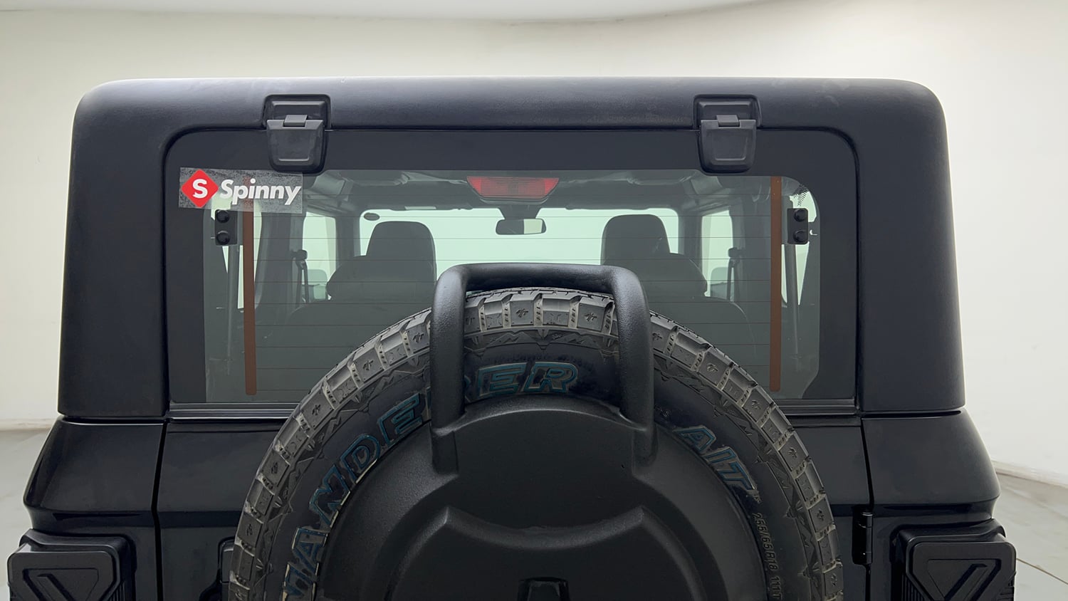 Used 2022 mahindra Thar LX Hard Top Petrol AT 4WD Petrol Automatic exterior BACK WINDSHIELD VIEW
