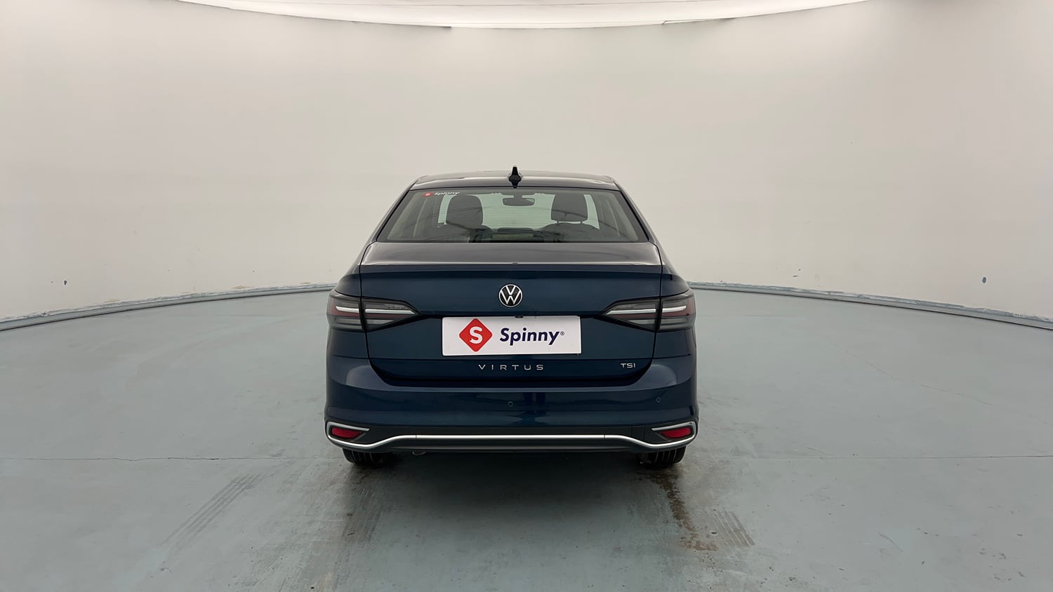 Used 2023 Volkswagen Virtus Topline 1.0 TSI MT Petrol Manual exterior BACK VIEW
