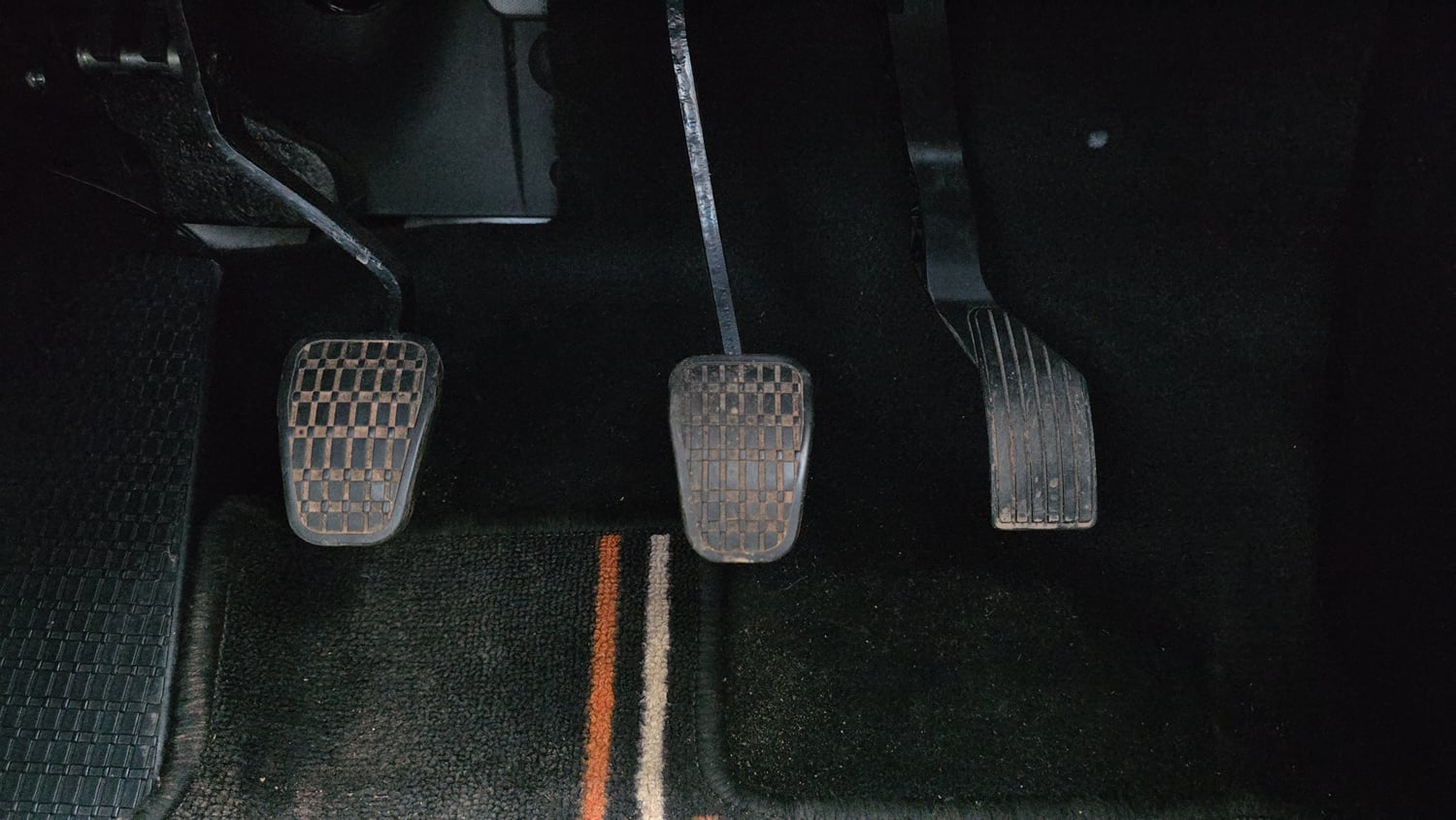 Used 2025 Tata Altroz Racer R2 Petrol Manual interior PEDALS VIEW