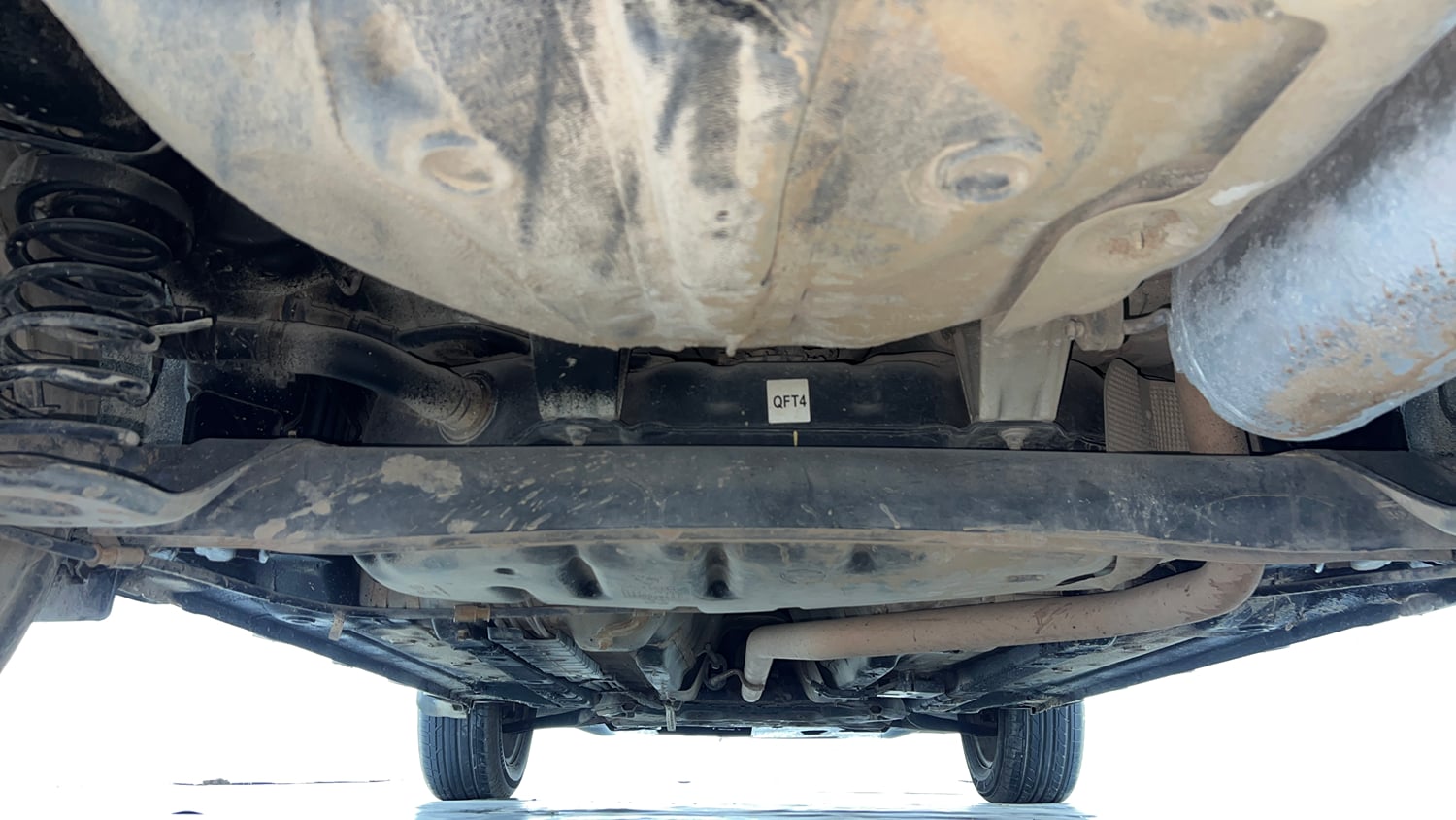 Used 2021 Hyundai Venue SX 1.5 CRDi Diesel Manual extra REAR UNDERBODY VIEW (TAKEN FROM REAR)