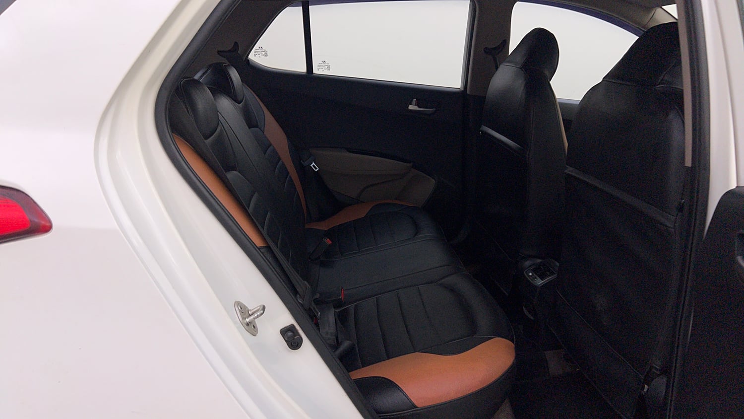 Used 2014 Hyundai Grand i10 Sportz 1.2 Kappa VTVT Petrol Manual interior RIGHT SIDE REAR DOOR CABIN VIEW
