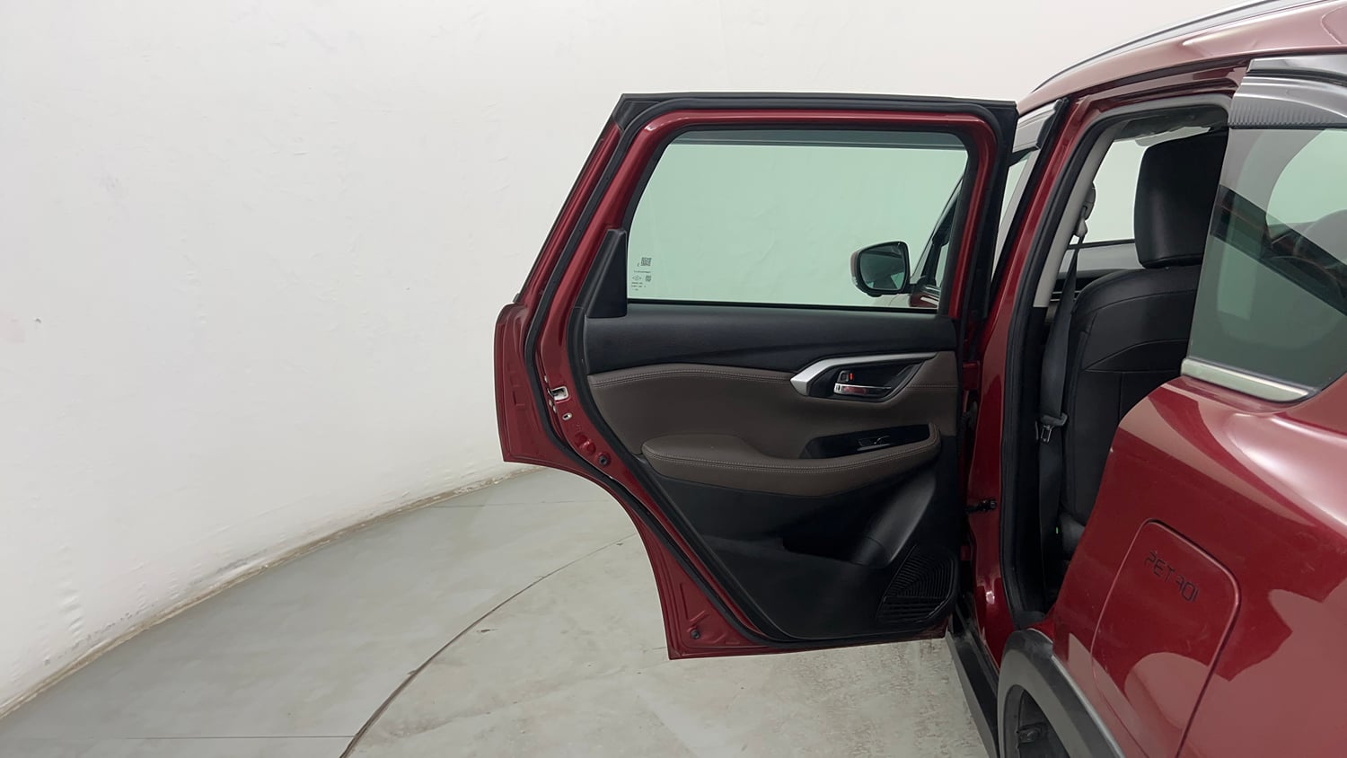 Used 2023 Toyota Urban Cruiser Hyryder V Hybrid Hybrid Automatic interior LEFT REAR DOOR OPEN VIEW
