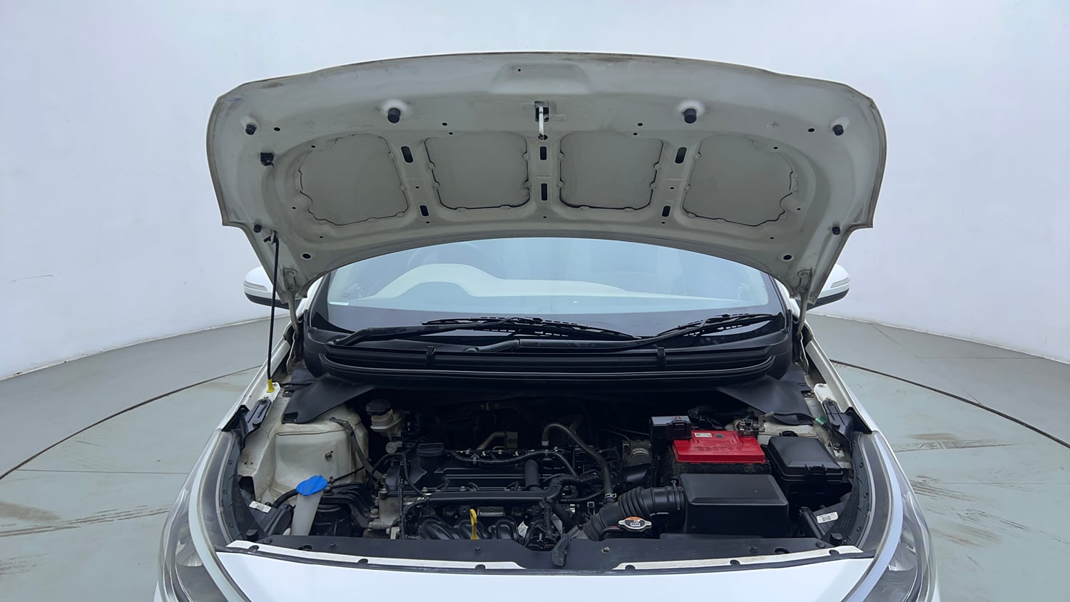 Used 2019 Hyundai Elite i20 Sportz Plus 1.2 Petrol Manual engine ENGINE & BONNET OPEN FRONT VIEW