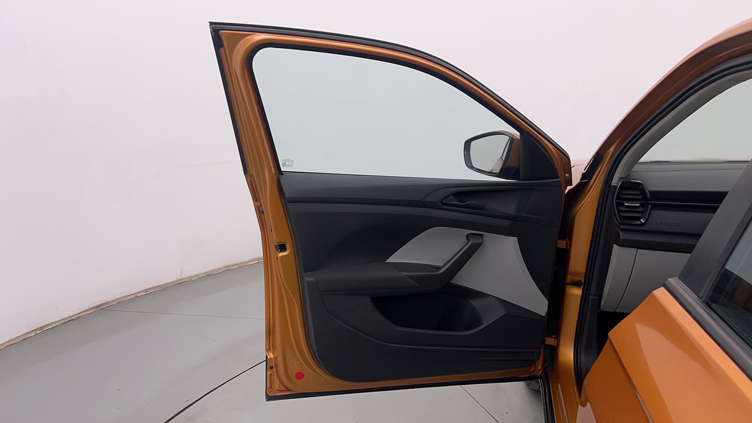 Used 2022 Skoda Kushaq Active 1.0 TSI MT Petrol Manual interior LEFT FRONT DOOR OPEN VIEW