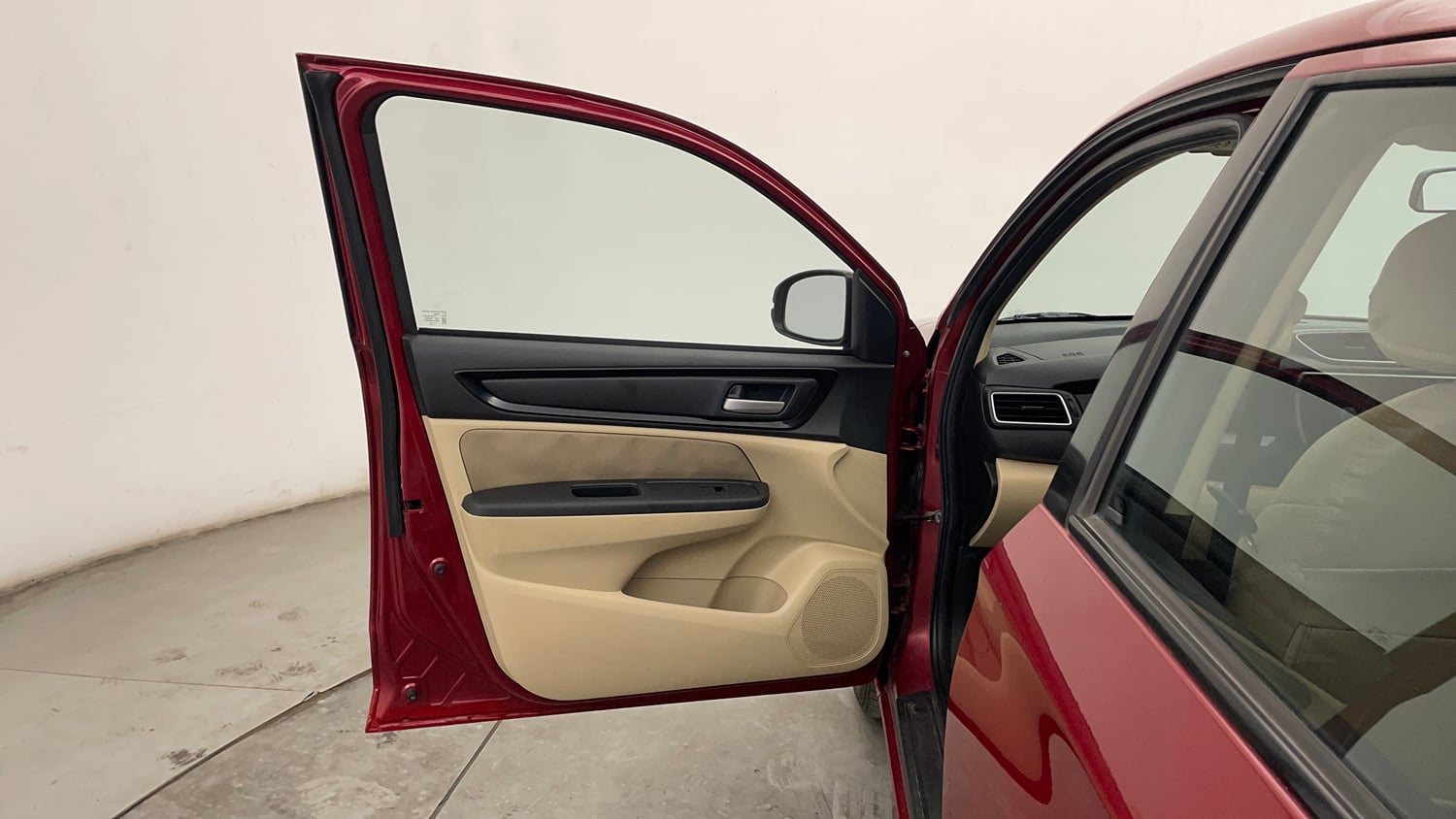 Used 2018 Honda Amaze 1.2 S CVT Petrol Petrol Automatic interior LEFT FRONT DOOR OPEN VIEW