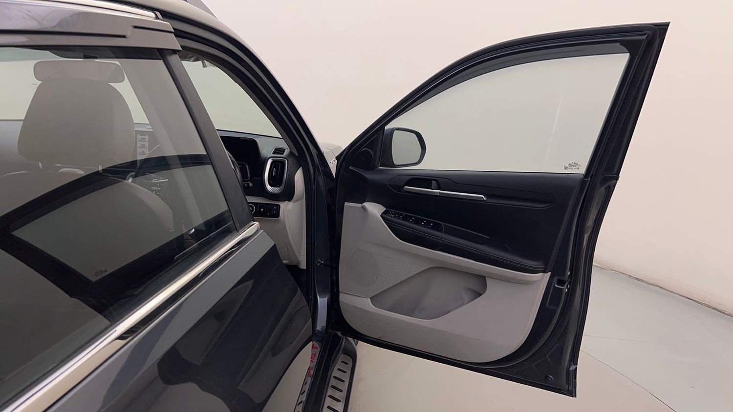 Used 2023 Kia Sonet HTX 1.0 Turbo Petrol DCT Petrol Automatic interior RIGHT FRONT DOOR OPEN VIEW