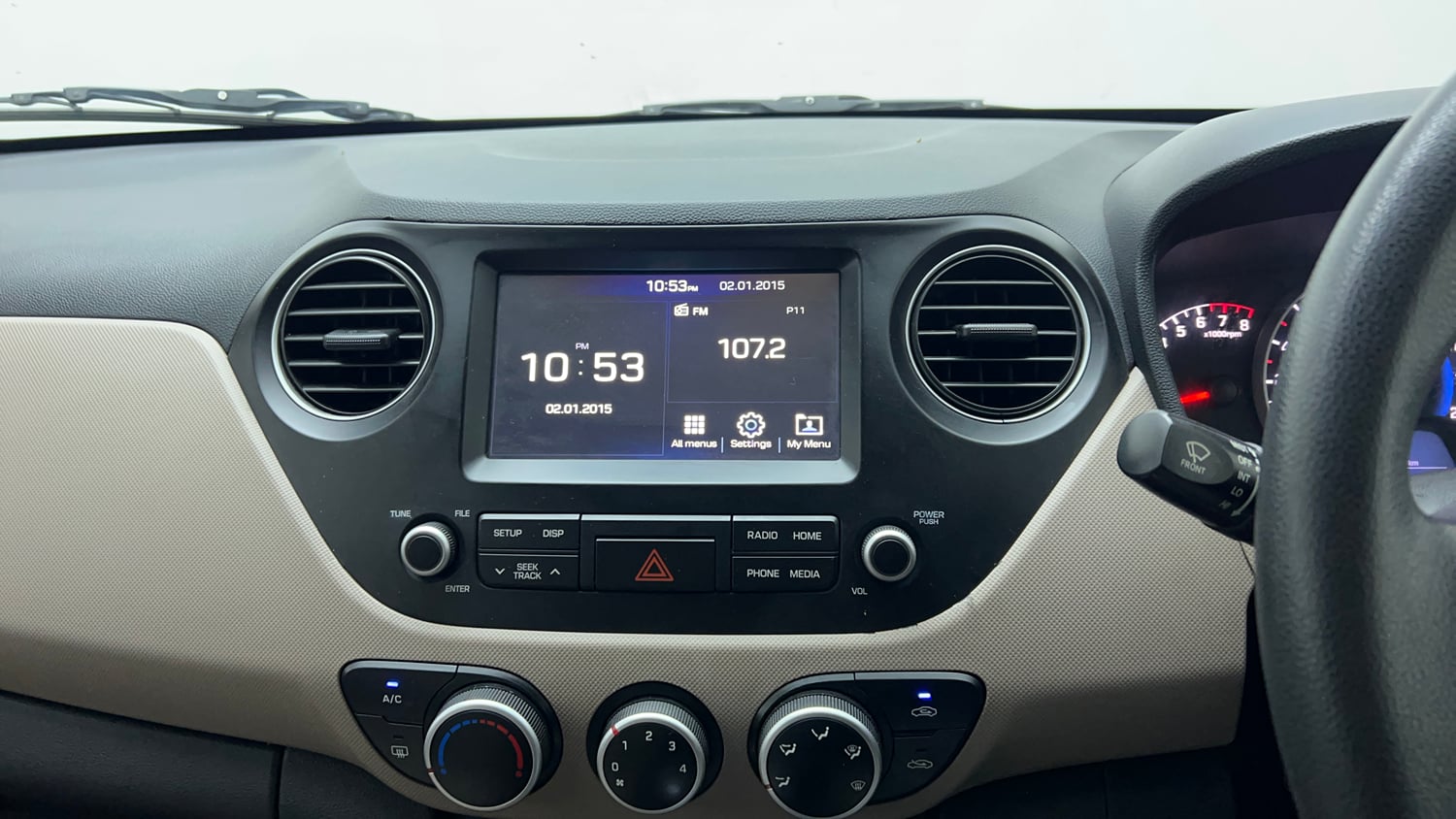 Used 2018 Hyundai Grand i10 Sportz (O) AT 1.2 Kappa VTVT Petrol Automatic top_features Integrated (in-dash) music system