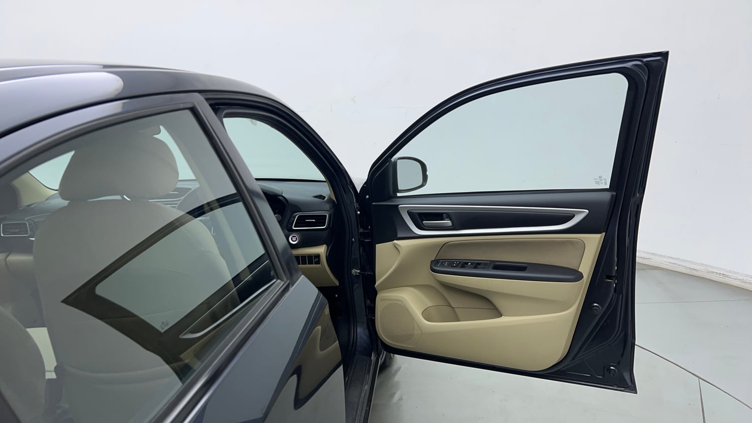Used 2024 honda Amaze 2nd Generation VX 1.2 Petrol MT Petrol Manual interior RIGHT FRONT DOOR OPEN VIEW