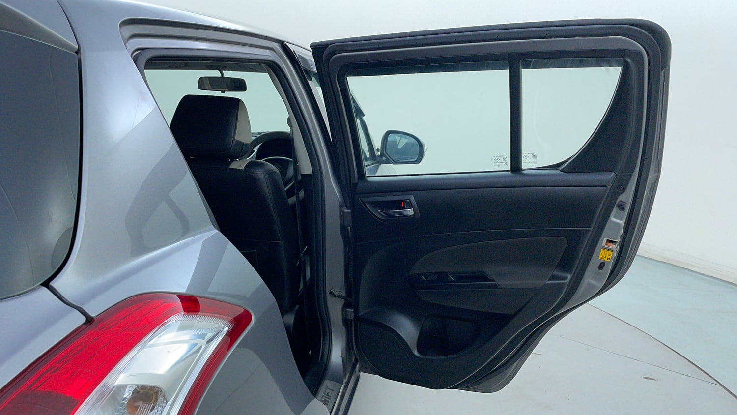 Used 2012 Maruti Suzuki Swift VXi Petrol Manual interior RIGHT REAR DOOR OPEN VIEW