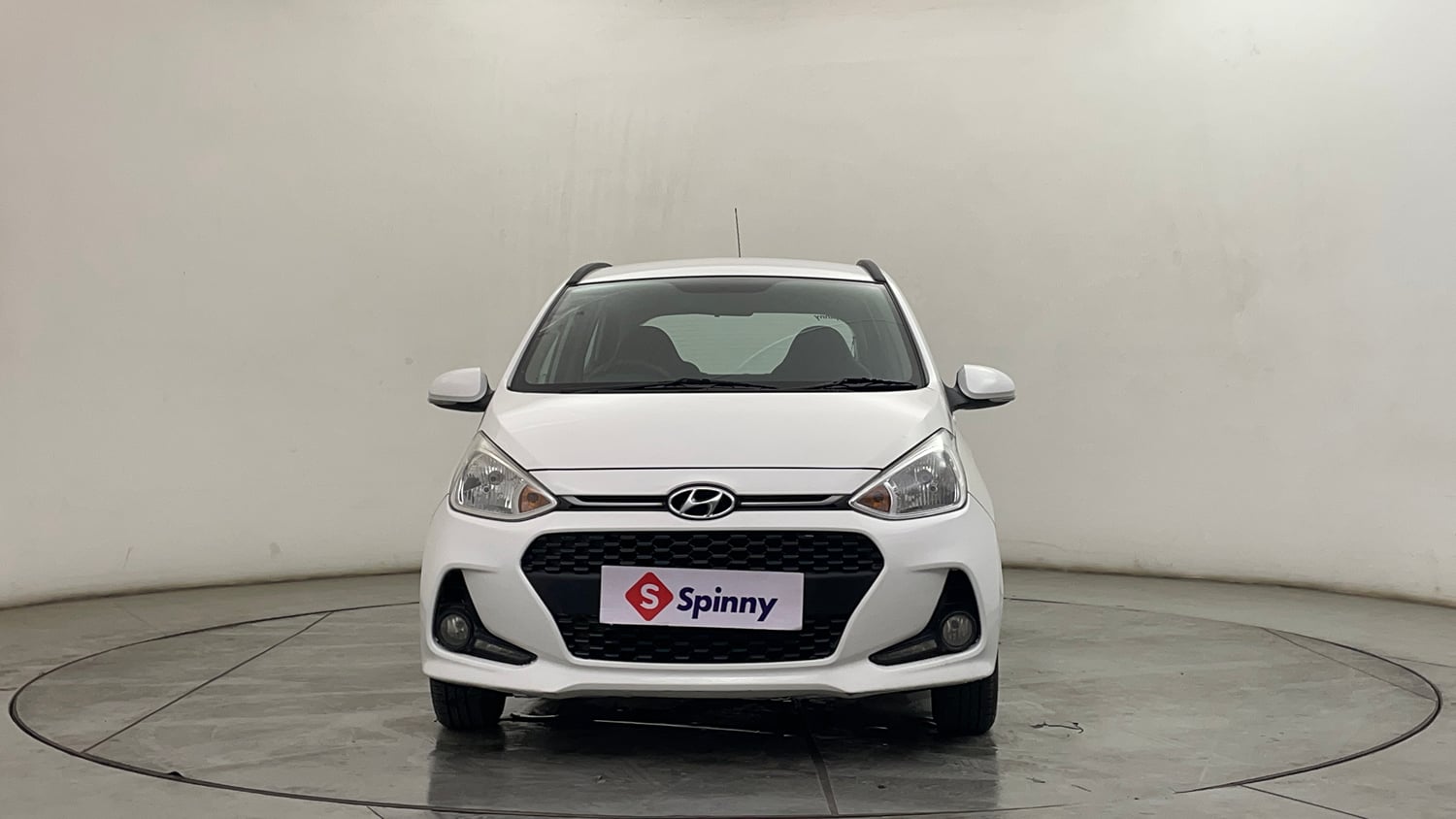 Used 2019 Hyundai Grand i10 Sportz 1.2 Kappa VTVT Petrol Manual exterior FRONT VIEW