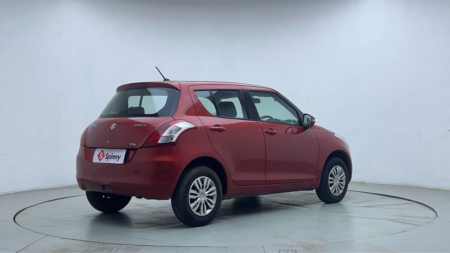 Used 2013 Maruti Suzuki Swift VXi Petrol Manual exterior RIGHT REAR CORNER VIEW