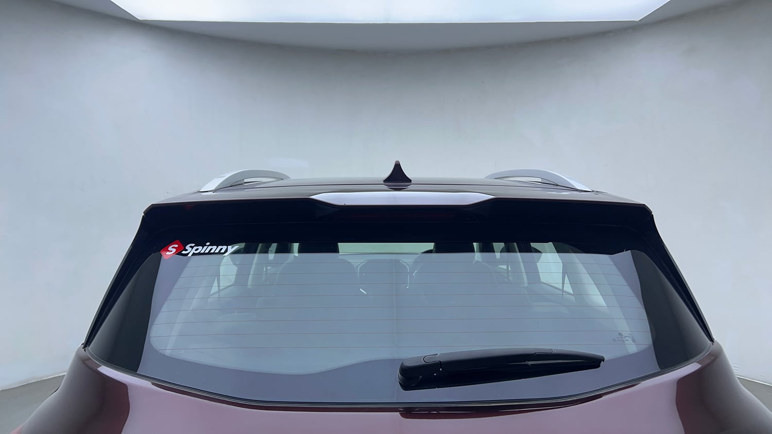 Used 2020 MG Motors Hector Sharp 1.5 DCT Petrol Petrol Automatic exterior BACK WINDSHIELD VIEW