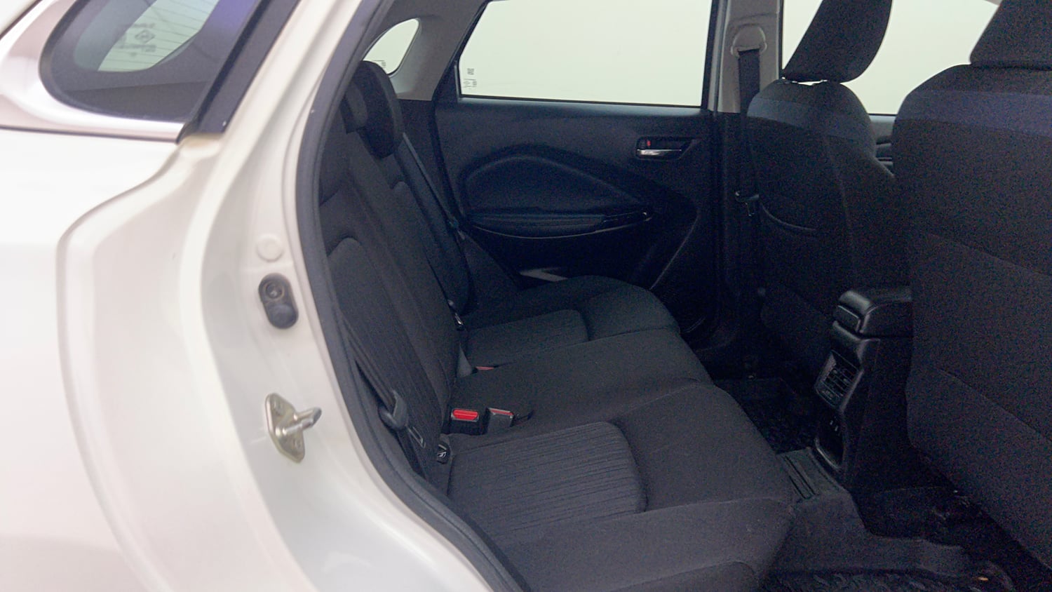 Used 2023 Maruti Suzuki Baleno Alpha AGS Petrol Automatic interior RIGHT SIDE REAR DOOR CABIN VIEW