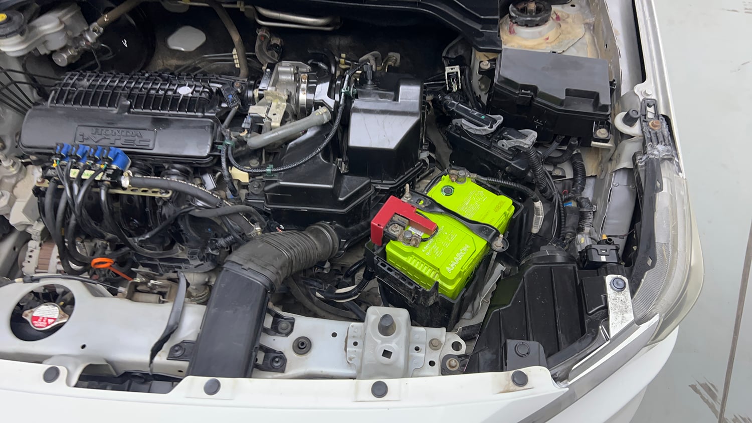Used 2019 Honda Amaze 1.2 S CVT Petrol Petrol Automatic engine ENGINE LEFT SIDE VIEW