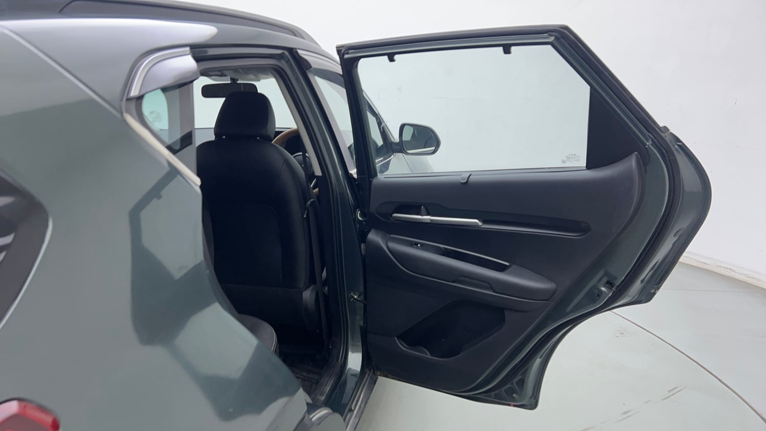 Used 2024 Kia Sonet HTK (O) 1.2 Petrol MT Petrol Manual interior RIGHT REAR DOOR OPEN VIEW