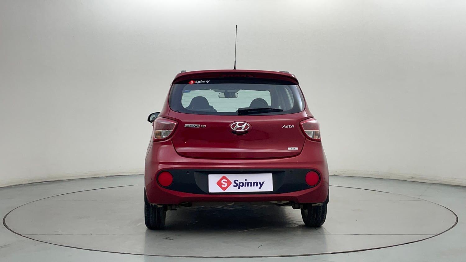 Used 2017 Hyundai Grand i10 Asta 1.2 Kappa VTVT Petrol Manual exterior BACK VIEW